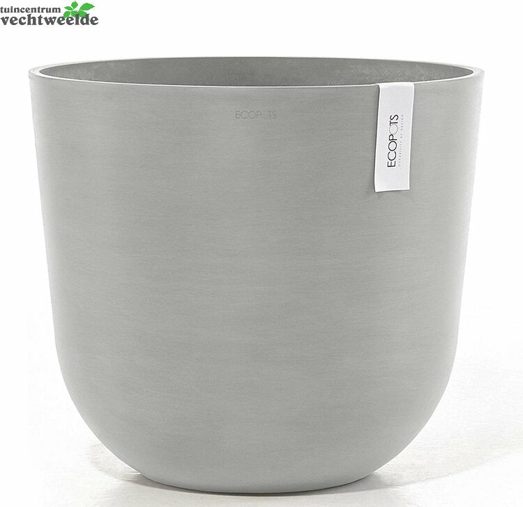  Pot Oslo D55cm Wit Grijs