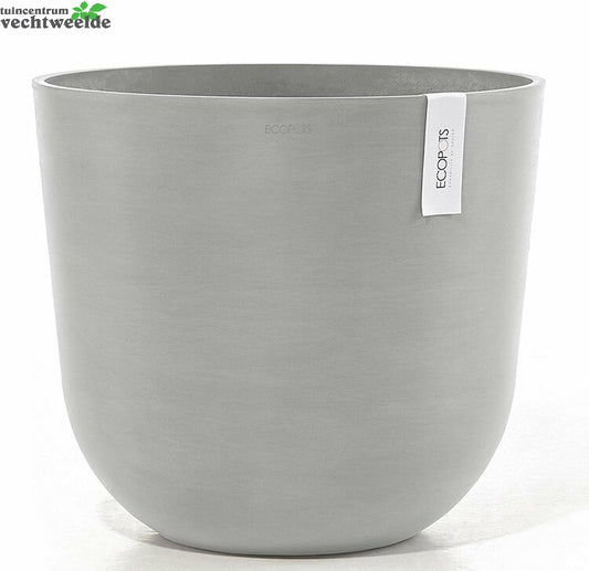  Pot Oslo D55cm Wit Grijs