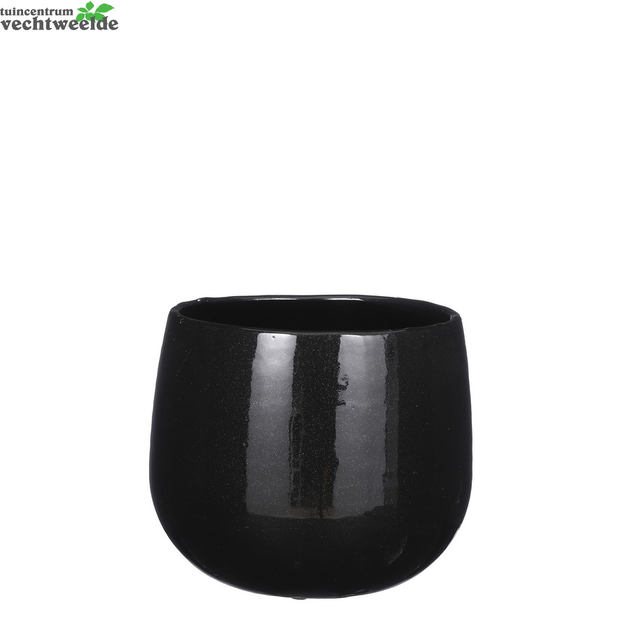  Pot Pablo D18h16cm Zwart
