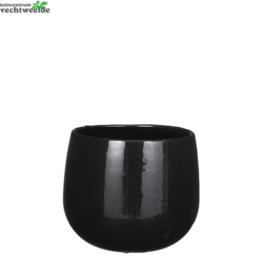  Pot Pablo D18h16cm Zwart
