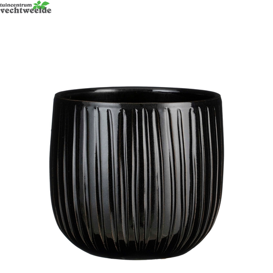  Pot Pablo D21h19cm Zwart