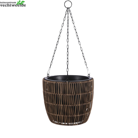  Pot Peta D26h22cm Donkerbruin
