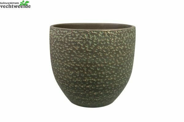  Pot Rinca D29h26cm Shiny Groen