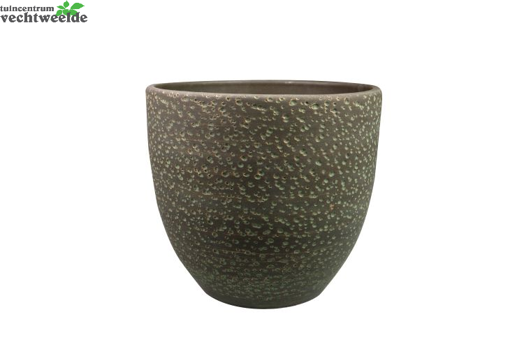  Pot Rinca D36h32cm Shiny Groen