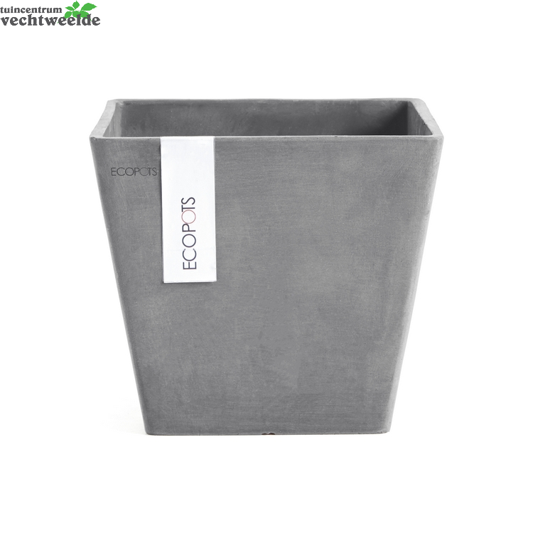  Pot Rotterdam Grijs L20b20h18cm