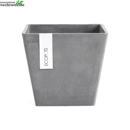 Pot Rotterdam Grijs L20b20h18cm