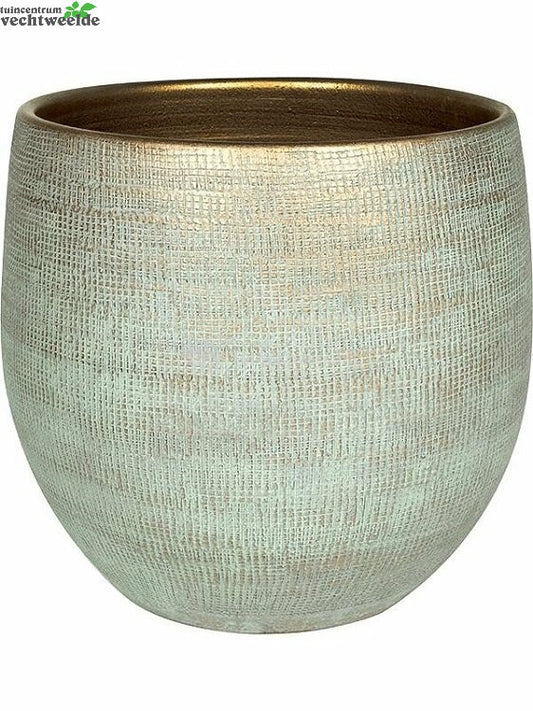  Pot Ryan D42h38cm Shiny Blue