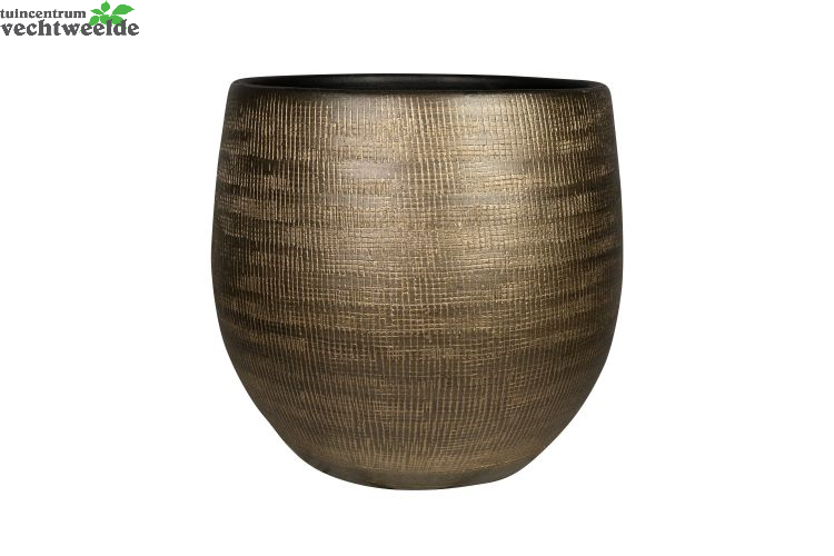  Pot Ryan D42h39cm Shiny Gold