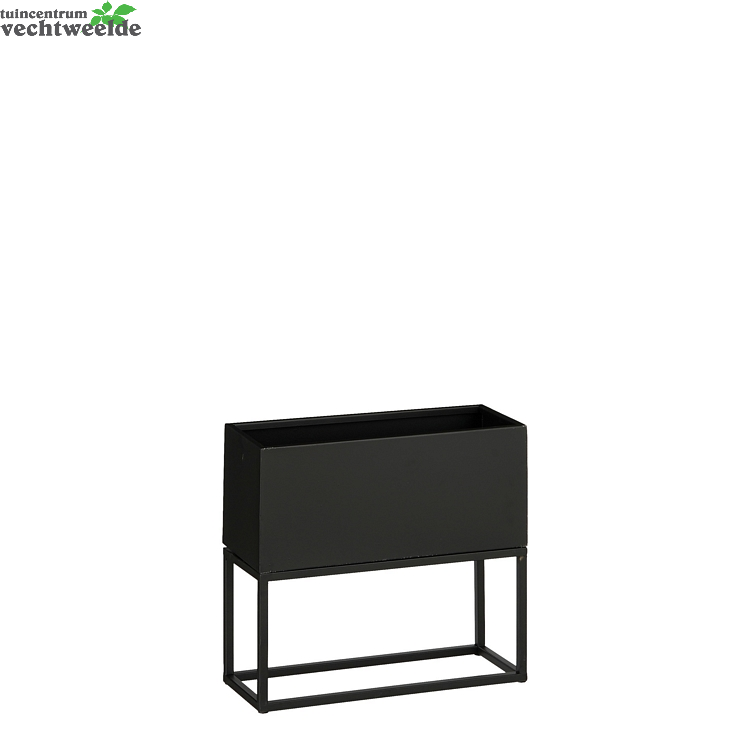  Pot Timon L42b16h38cm Zwart