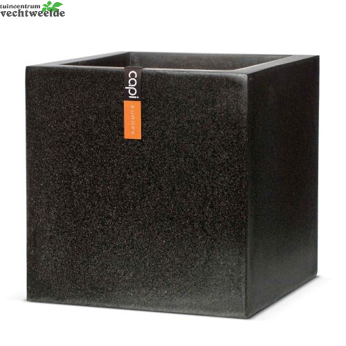 Pot Vierkant Iii L40b40h40cm Zwart