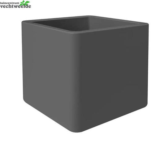 Elho Pot+wiel Pure Soft Brick D40cm Antraciet