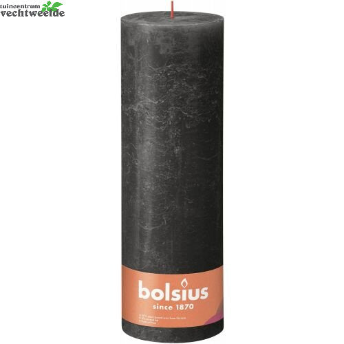 Bolsius Rustiek Stompkaars 300/100 Stormy Grey