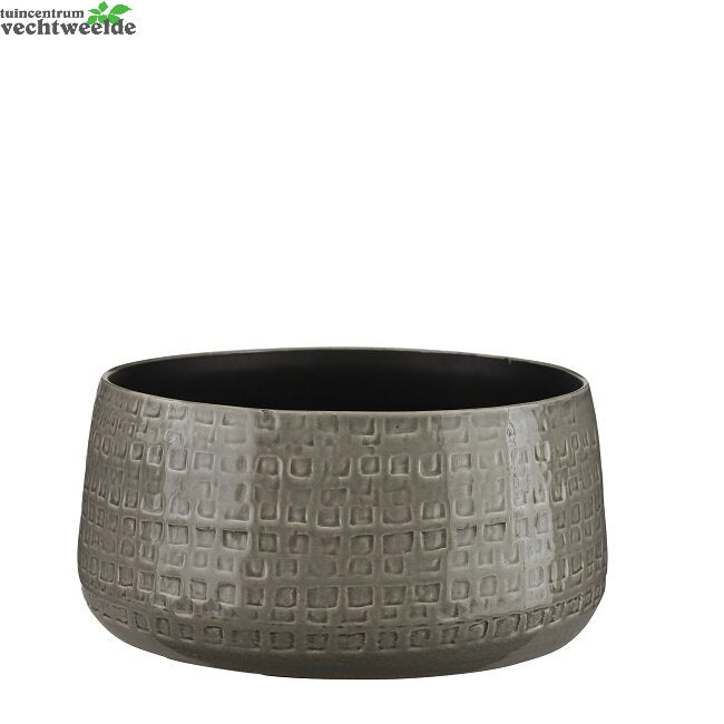  Schaal Floyd D29h13cm Grijs - Mica