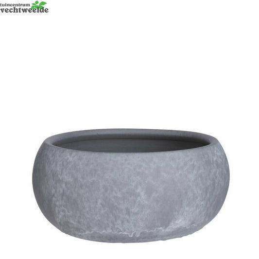  Schaal Lester D28h12 Lichtgrijs Stone - Mica