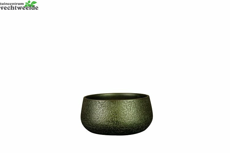  Schaal Noor D28h13cm Velvet Groen