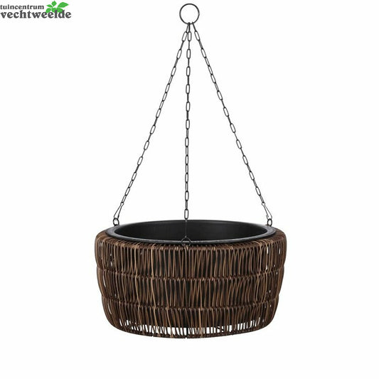  Schaal Peta D36h17cm Donkerbruin