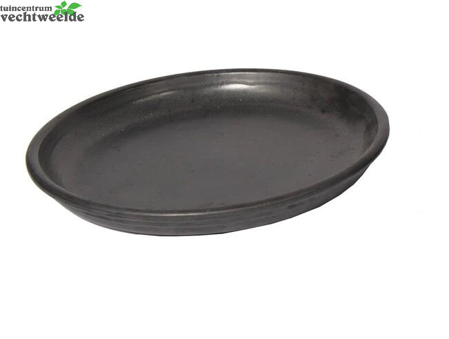  Schotel Glazed D30 - H3.5cm Mt Zwart