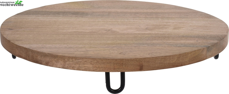  SERVEERPLATEAU MANGO HOUT