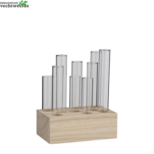 Singleflwr Louise L16h20cm Trnsprnt