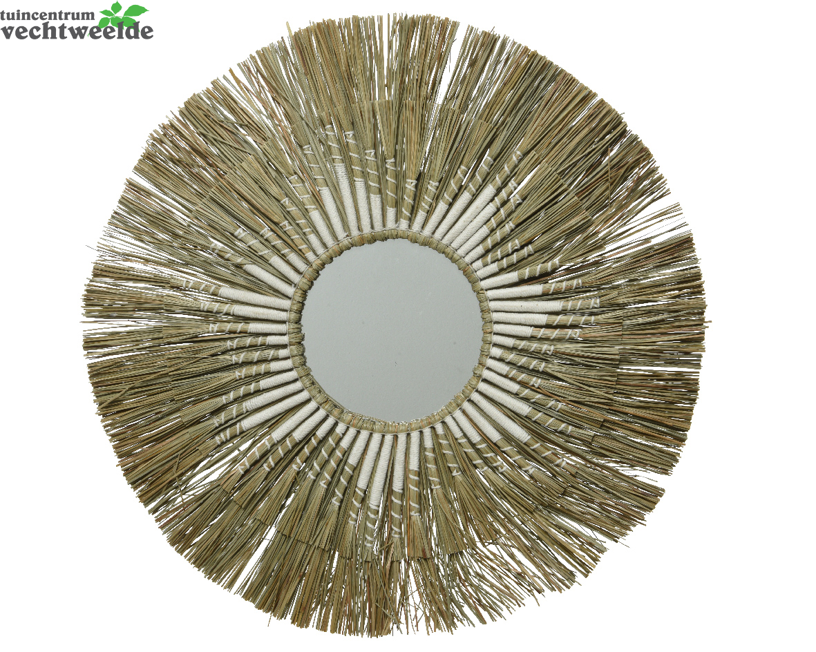 Decoris Spiegel Naturel D100h3cm Naturel