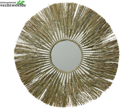 Decoris Spiegel Naturel D100h3cm Naturel