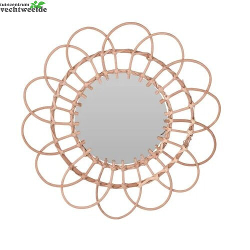  SPIEGEL ROND 49CM BLOEMVORM