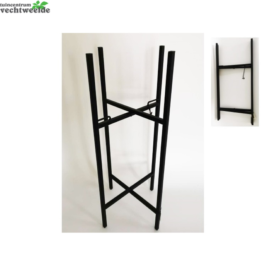  Standaard Metaal L50b50h75cm Zwart