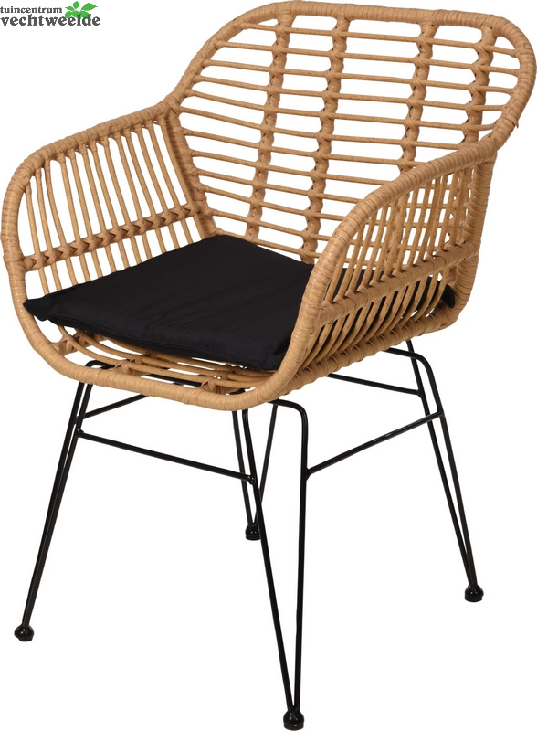  STOEL ROTAN MET KUSSEN