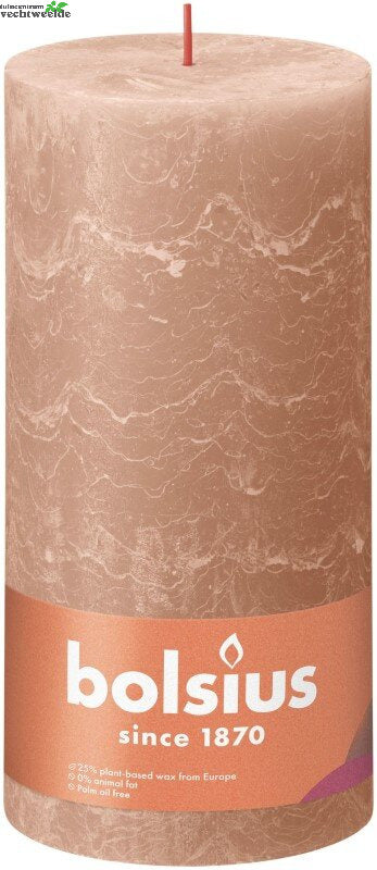Bolsius Rustiek Stompkaars 200/100 Creamy Caramel