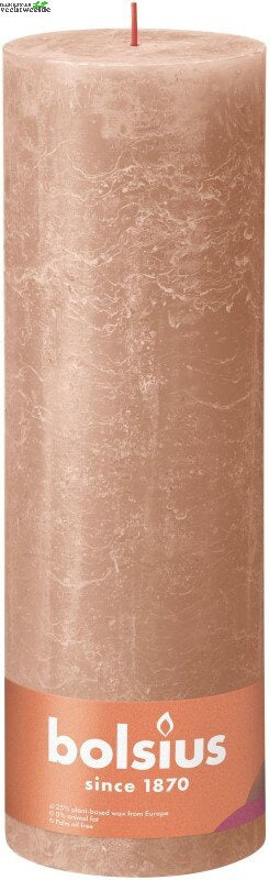Bolsius Rustiek Stompkaars 300/100 Creamy Caramel