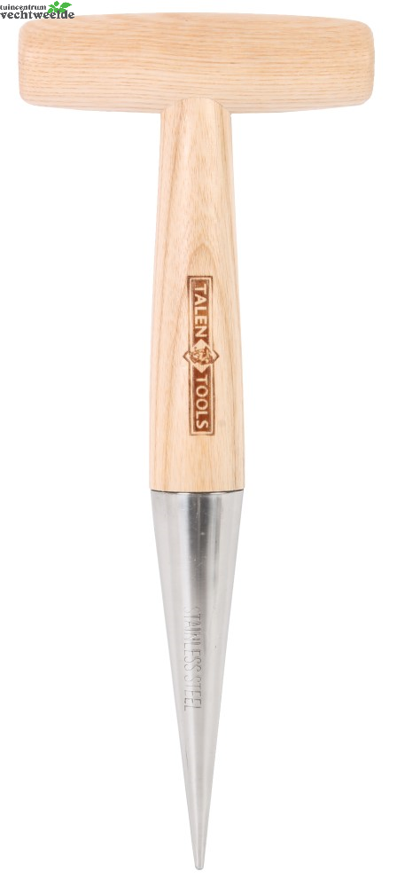 Talen Tools T-pootstok Essenhout/rvs