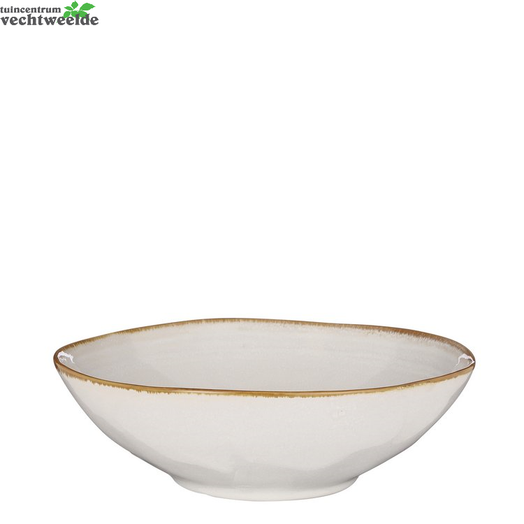  Tabo Schaal D23.5h7.5cm Wit