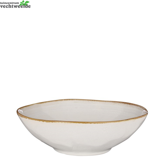  Tabo Schaal D23.5h7.5cm Wit