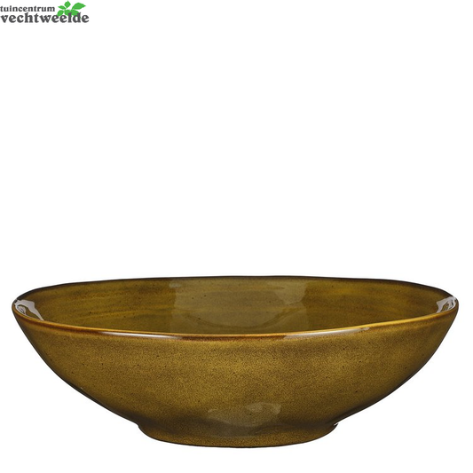  Tabo Schaal D30.5h9cm Oker