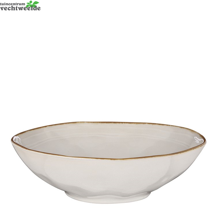  Tabo Schaal D30.5h9cm Wit