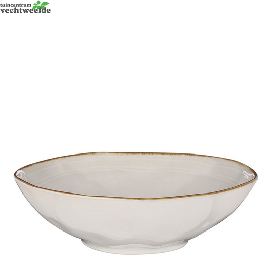  Tabo Schaal D30.5h9cm Wit