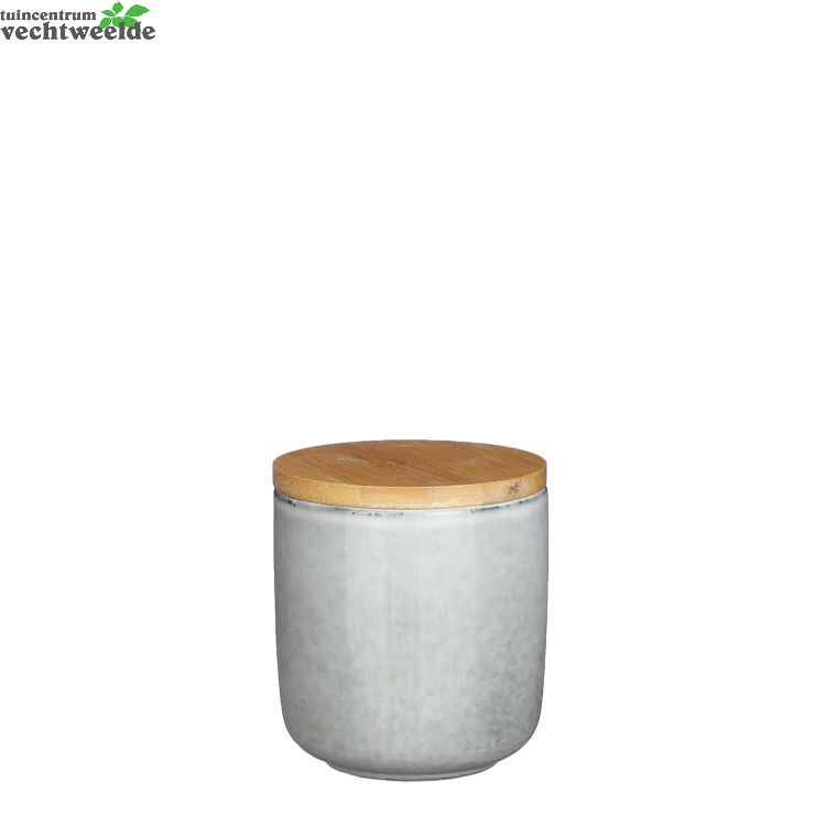  Tabo Voorraadpot D10.5h11cm Grijs