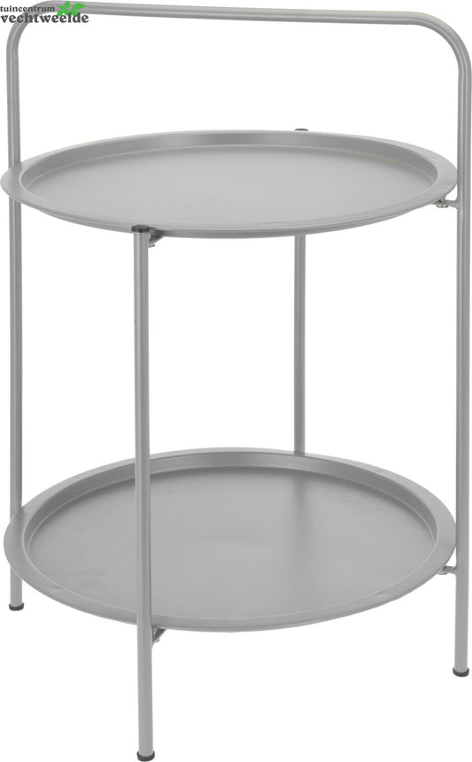  TAFEL ROND 50CM LICHT GRIJS