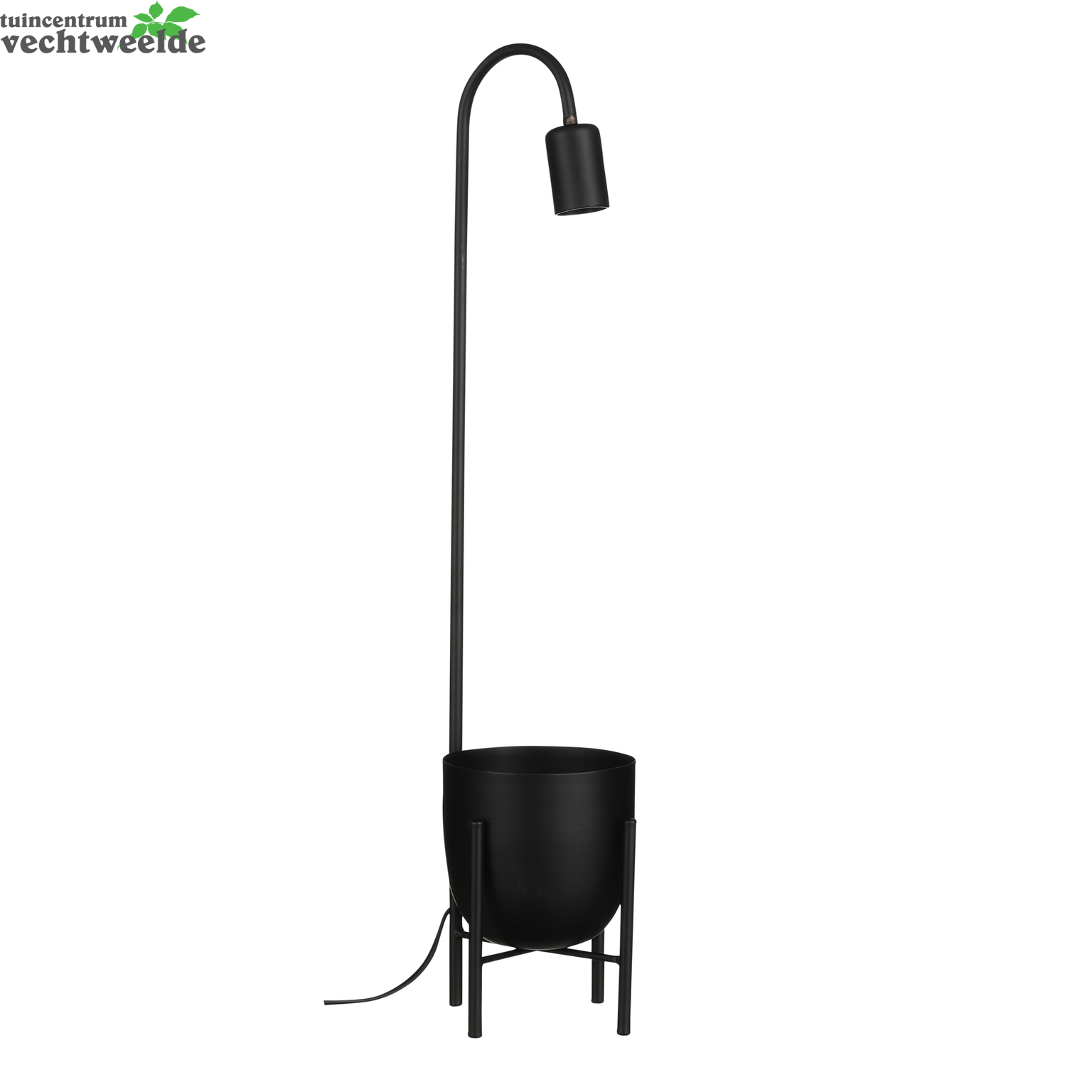  Tafellamp Bogart L16b16h70cm Zwart
