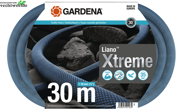 Gardena Textielslang Lianoa Xtreme 30m 3/4