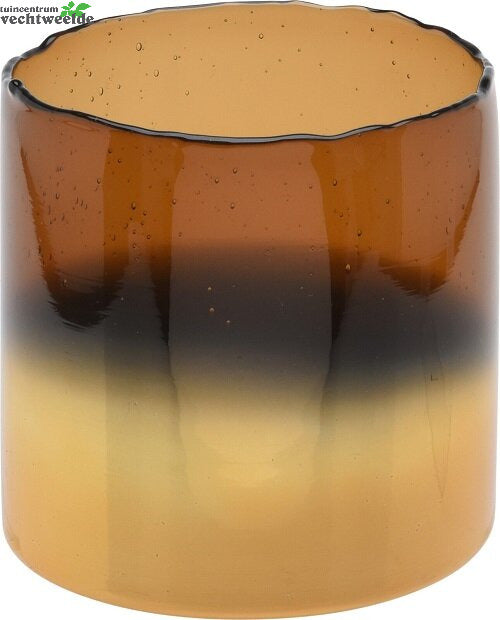  THEELICHTHOUDER GLAS METALIC 1