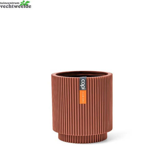  Vaas Cilinder Groove D23h25 Merlot