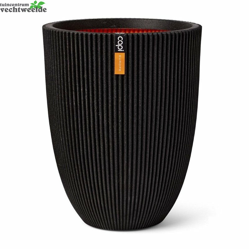  Vaas Elegant Lg Groove D46h58 Zwart