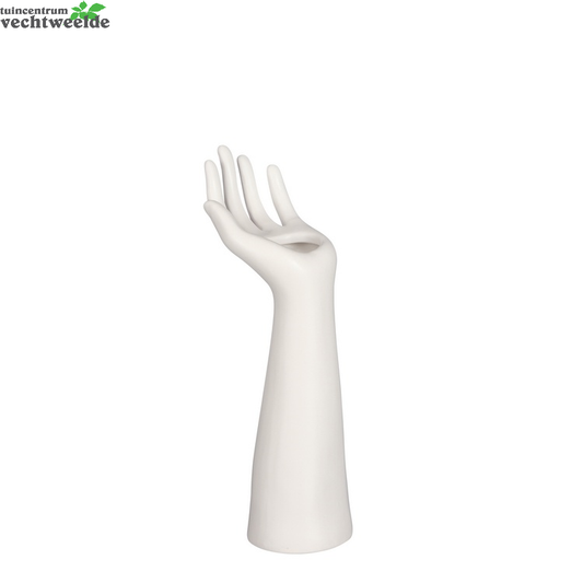  Vaas L10.5b8.5h27cm Wit
