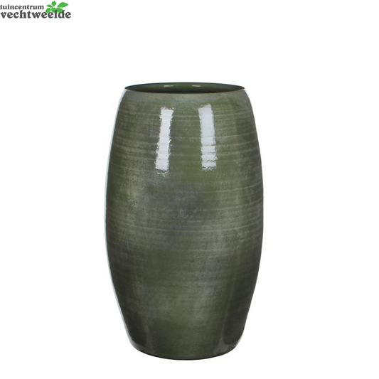  Vaas Lester D30h50cm Groen - Mica