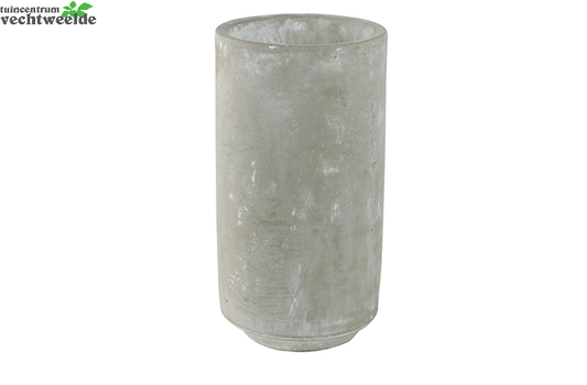  Vaas Saar D14h27cm Cement - Ter Steege