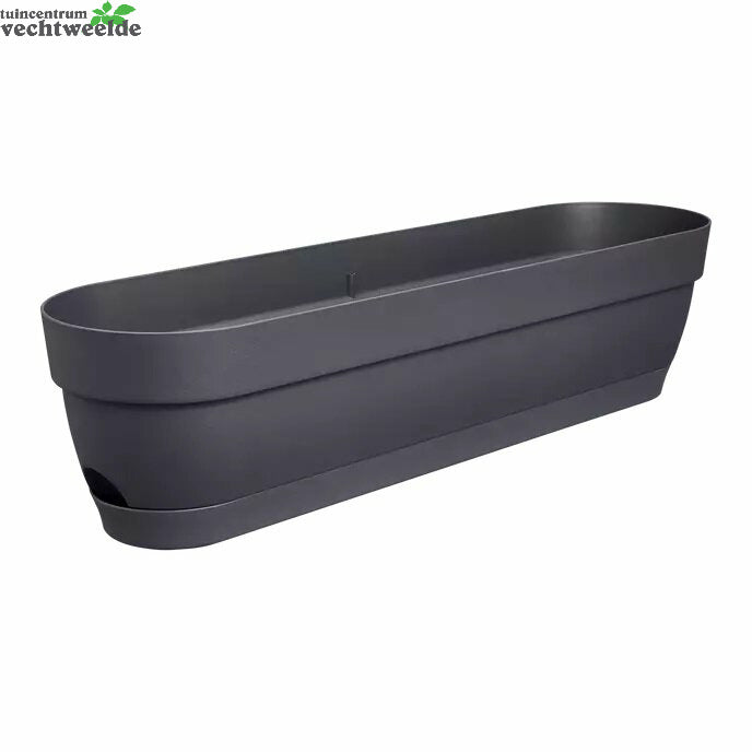 Elho Vibia Camp Balkonbak 70cm Antraciet