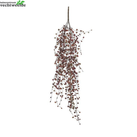  Vine Hang L80 B15 H4cm Bordeaux (Zijde-plant)