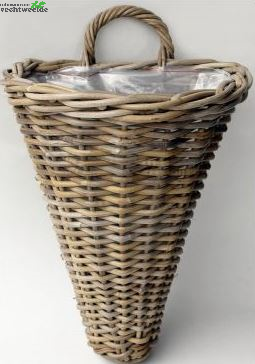  Wandhanger Rotan L30b26h37cm