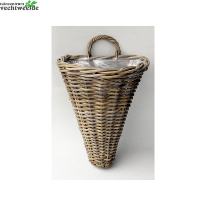  Wandhanger Rotan L30b26h37cm